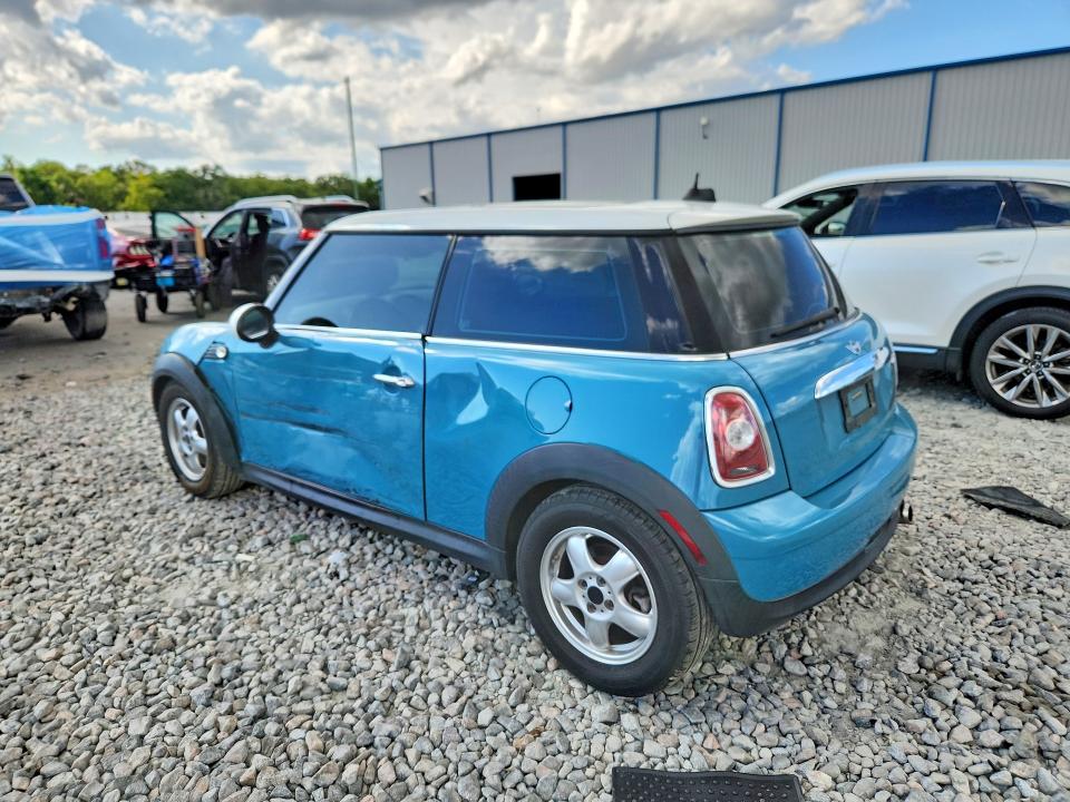 2010 Mini Cooper VIN WMWMF3C50ATZ25044 COPART salvage auction — FRONT END, Fl - Cert Of Title Slvg Rebuildable, sold $675 on 2026-07-13 (photo 2)