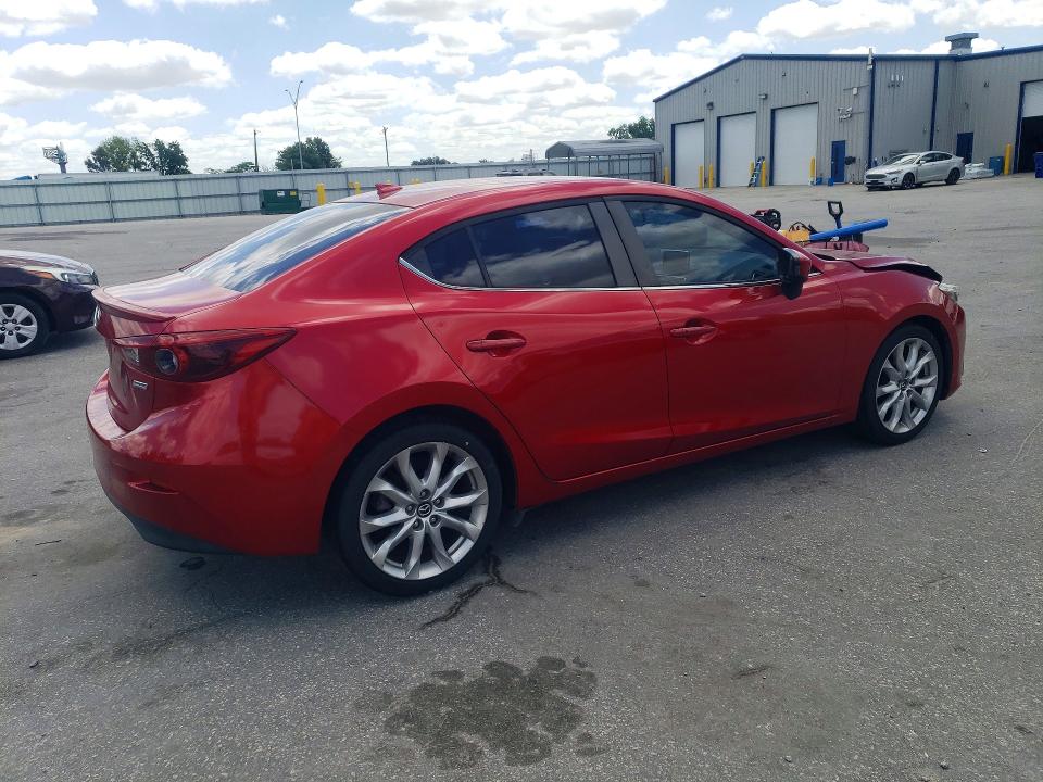 2014 Mazda 3 VIN JM1BM1V38E1117056 COPART salvage auction — FRONT END, Nc - Salvage Certificate Of Title, sold $400 on 2026-07-21 (photo 3)