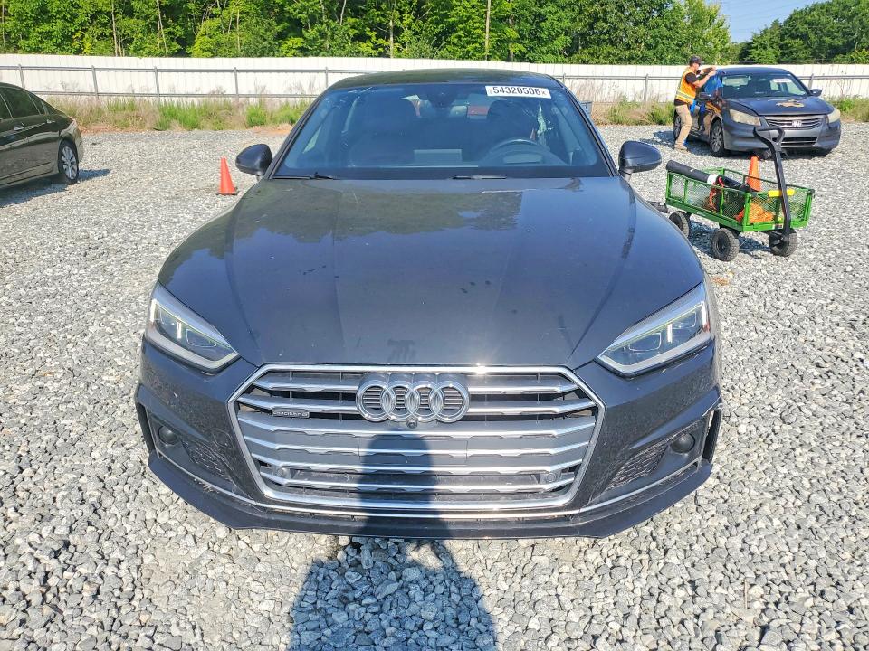 2019 Audi A5 VIN WAUFNCF57KA009532 COPART salvage auction — REAR END, Nc - Salvage Certificate Of Title, sold $4,950 on 2026-07-15 (photo 5)