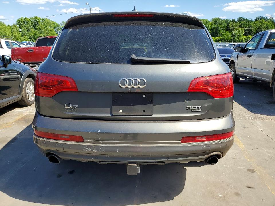 2015 Audi Q7 VIN WA1LGAFE2FD015791 COPART salvage auction — FRONT END, Ky - Certificate Of Title, sold $2,700 on 2026-08-24 (photo 6)