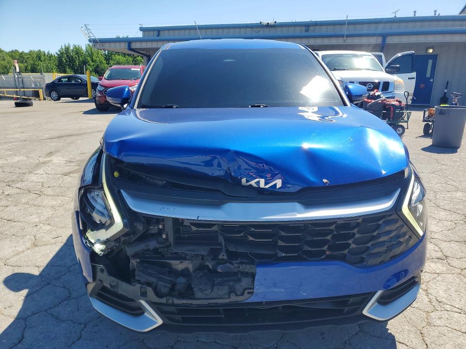 2023 Kia Sportage VIN 5XYK33AF4PG016436 COPART salvage auction — FRONT END, Tn - Salvage Certificate, sold $7,500 on 2026-07-09 (photo 5)