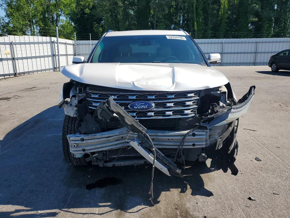 2016 Ford Explorer VIN 1FM5K7FH3GGB25528 COPART salvage auction — FRONT END, NC - SALVAGE CERTIFICATE OF TITLE, sold $2,500 on 2026-07-02 (photo 5)