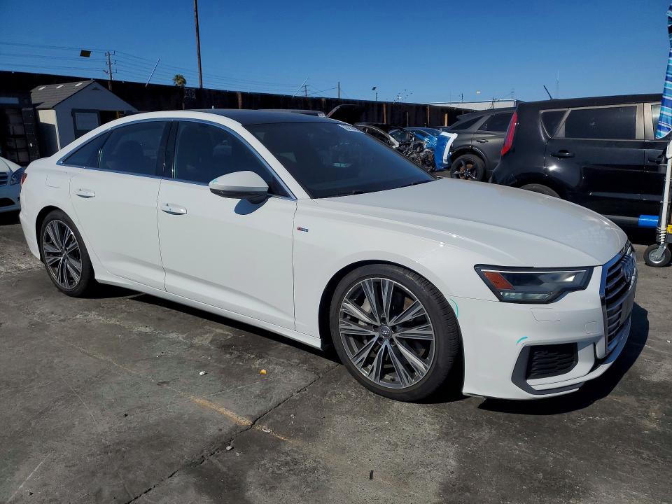 2019 Audi A6 VIN WAUK2AF24KN107816 COPART salvage auction — FRONT END, Ca - Salvage Certificate, sold $8,700 on 2026-07-24 (photo 4)
