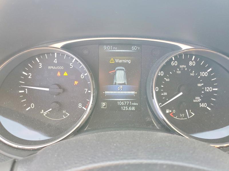 2015 Nissan Rogue sport VIN KNMAT2MT8FP590069 COPART salvage auction — FRONT END, Nv - Salvage Title, sold $950 on 2026-07-29 (photo 9)