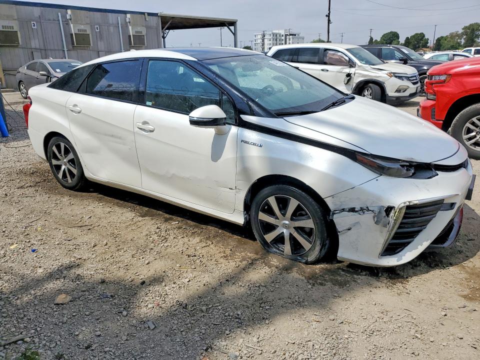 2018 Toyota Mirai VIN JTDBVRBDXJA004941 COPART salvage auction — FRONT END, FL - DERELICT VEHICLE CERTIFICATE, sold $200 on 2026-07-27 (photo 4)