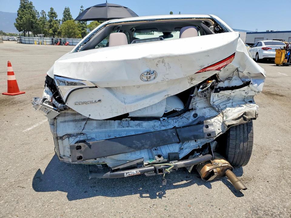 2017 Toyota Corolla VIN 5YFBURHE2HP653139 COPART salvage auction — REAR END, Ca - Salvage Certificate, sold $1,900 on 2026-07-28 (photo 6)