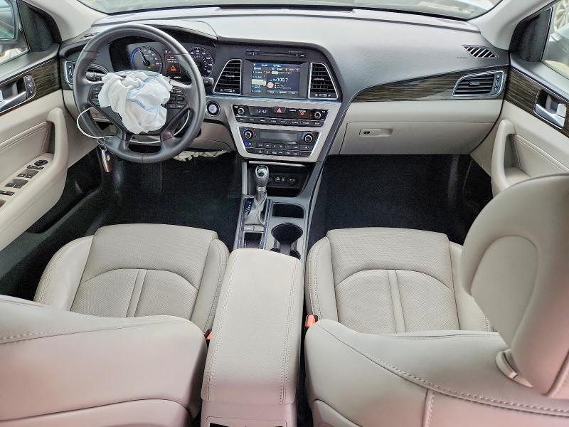2017 Hyundai Sonata VIN KMHE34L15HA054596 COPART salvage auction — FRONT END, MA - CERT OF TITLE-SALVAGE, sold $1,750 on 2026-07-08 (photo 8)