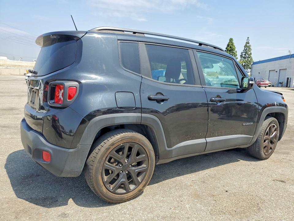 2017 Jeep Renegade VIN ZACCJABB3HPG46783 COPART salvage auction — FRONT END, CA - SALVAGE CERTIFICATE, sold $1,550 on 2026-07-28 (photo 3)