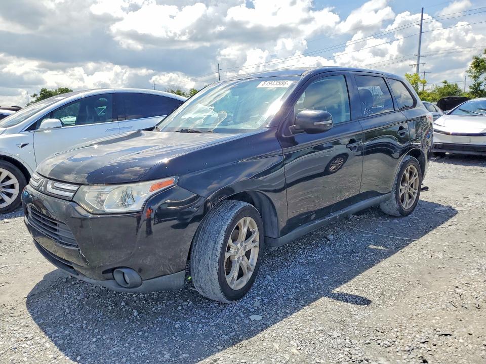 2014 Mitsubishi VIN JA4AD3A3XEZ013306 COPART salvage auction — REAR END, Fl - Cert Of Title Slvg Rebuildable, sold $999 on 2026-07-10 (photo 1)