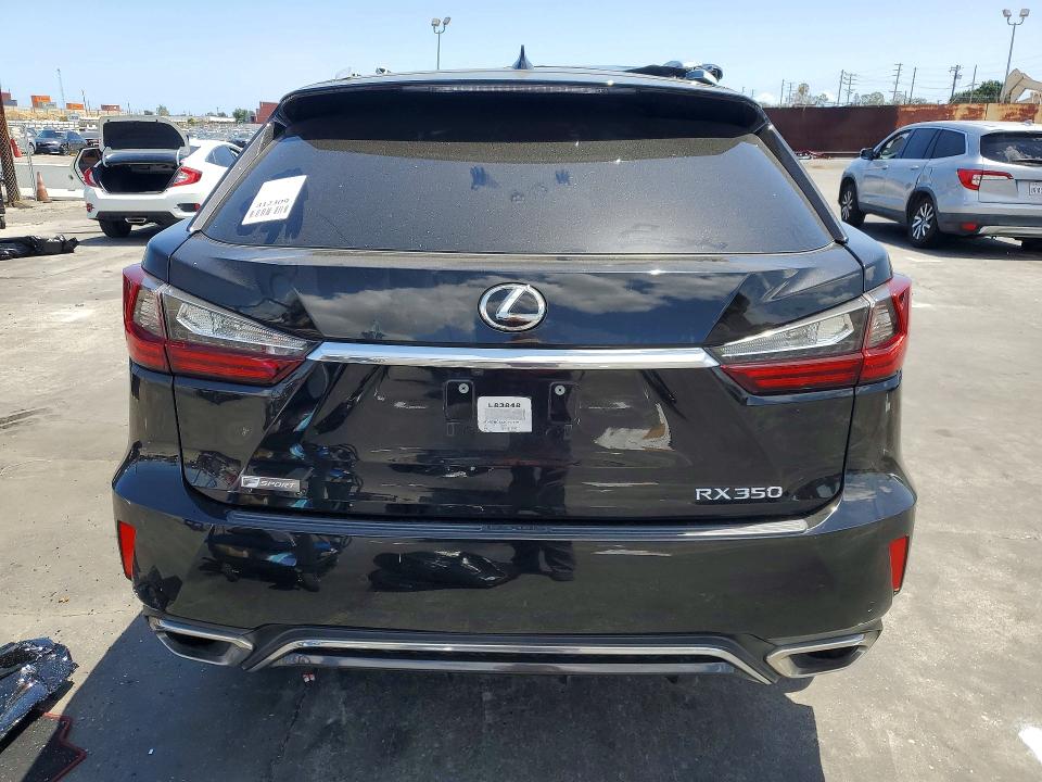 2018 Lexus Rx VIN 2T2BZMCA4JC157219 COPART salvage auction — ROLLOVER, Ca - Salvage Certificate, sold $4,500 on 2026-07-02 (photo 6)