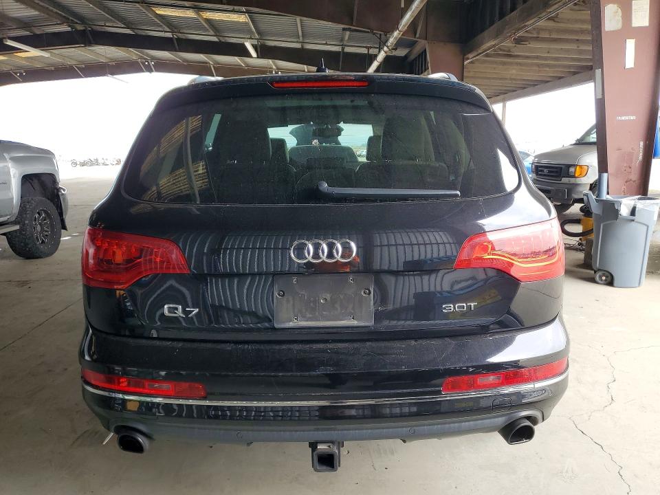 2015 Audi Q7 VIN WA1LGAFEXFD019670 COPART salvage auction — FRONT END, Ca - Salvage Certificate, sold $425 on 2026-07-09 (photo 6)