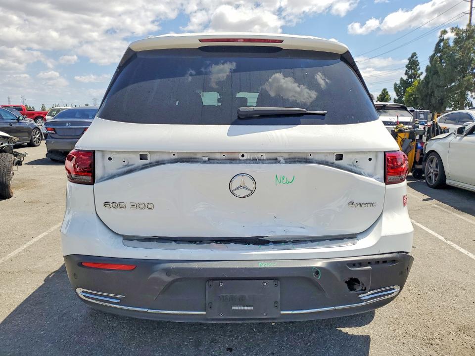2023 Mercedes-benz Eqb VIN W1N9M0KB0PN071179 COPART salvage auction — FRONT END, Ca - Salvage Certificate, sold $13,300 on 2026-07-02 (photo 6)