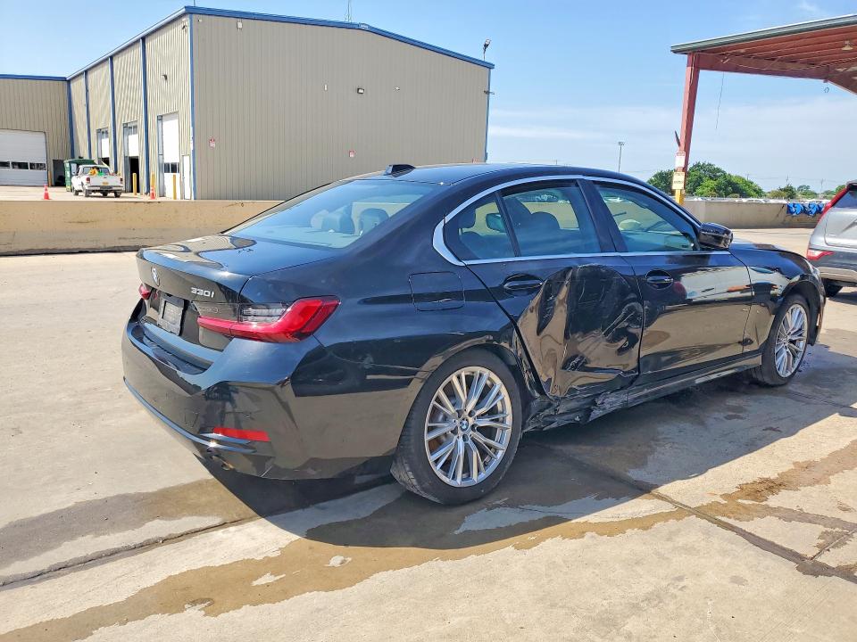 2024 BMW 3 series VIN 3MW69FF05R8E39107 COPART salvage auction — SIDE, Tx - Certificate Of Title, sold $17,500 on 2026-07-02 (photo 3)