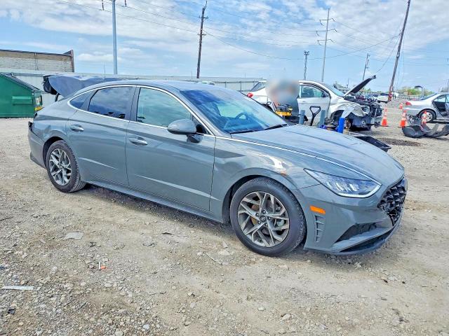 2020 Hyundai Sonata VIN 5NPEF4JA2LH061313 COPART salvage auction — REAR END, Id - Salvage Certificate Of Title, sold $2,950 on 2026-07-17 (photo 4)