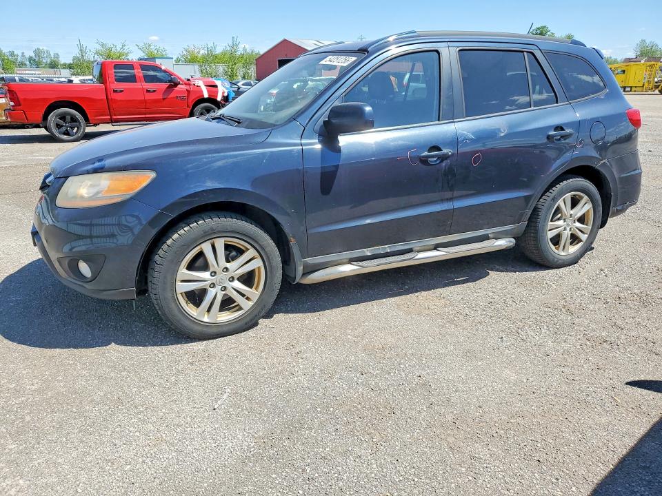 2011 Hyundai Santa fe VIN 5XYZGDAG8BG022959 COPART salvage auction — REAR END, On - Permit No Brand - Unfit, sold $725 on 2026-07-07 (photo 1)
