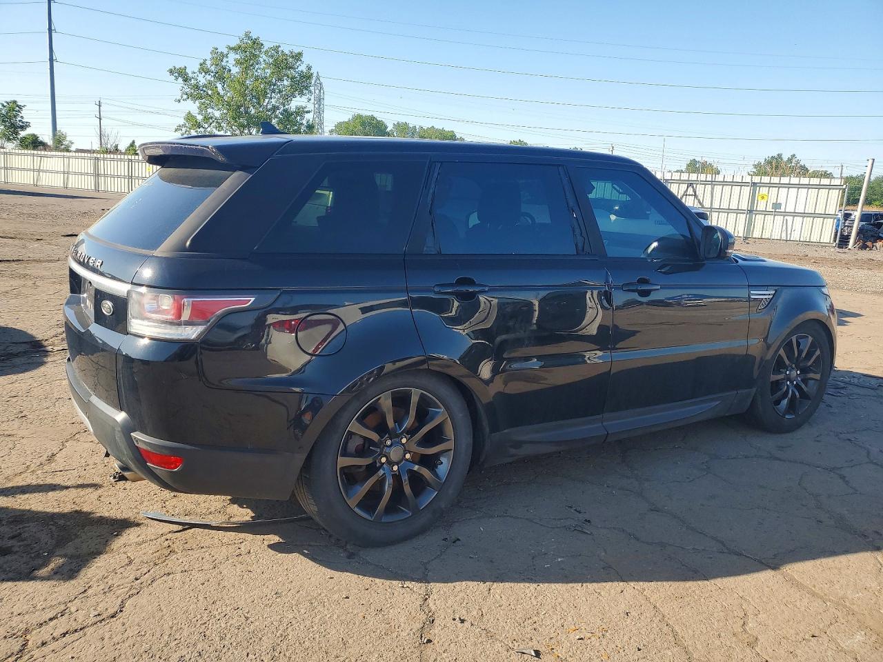 2016 Land Rover Range Rover Sport VIN SALWR2VF3GA640063 COPART salvage auction — Side, MI - CERTIFICATE OF TITLE, sold $4,400 on 2026-07-02 (photo 3)