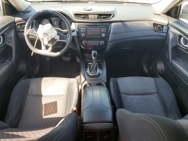 2017 Nissan Rogue VIN JN8AT2MT8HW138393 COPART salvage auction — FRONT END, Ca - Salvage Certificate, sold $900 on 2026-07-09 (photo 8)