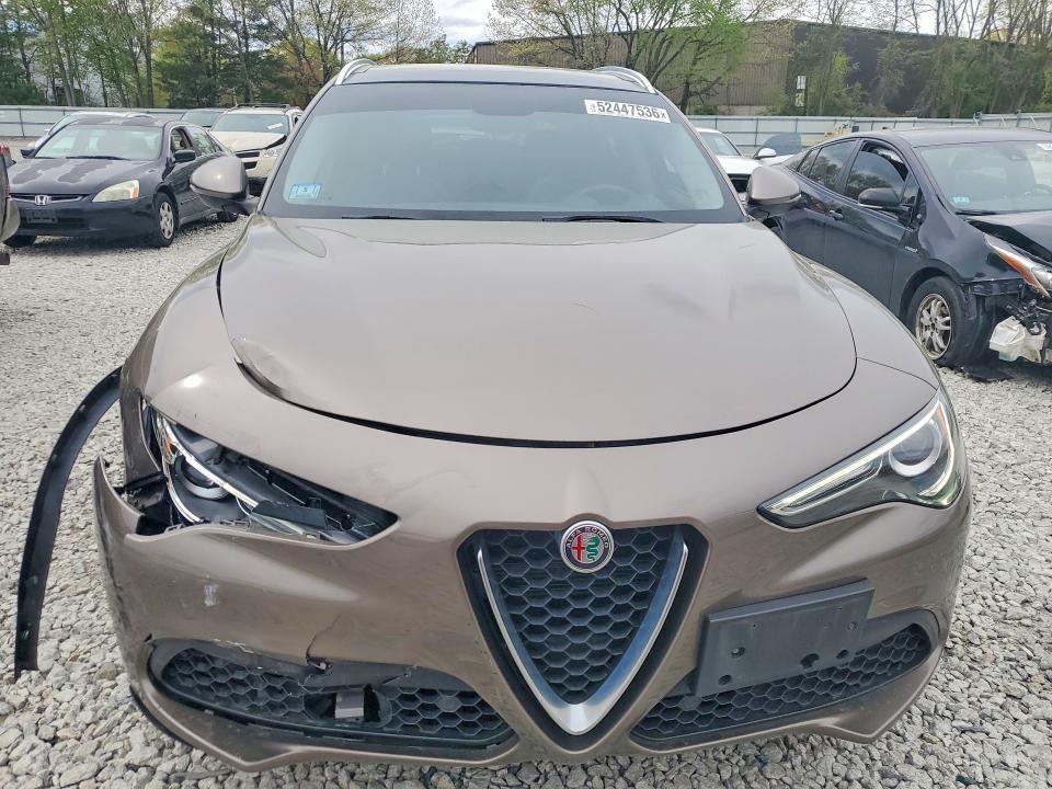 2019 Alfa romeo Stelvio VIN ZASPAKBN7K7C34217 COPART salvage auction — FRONT END, Ma - Cert Of Title-Salvage, sold $2,900 on 2026-07-06 (photo 5)
