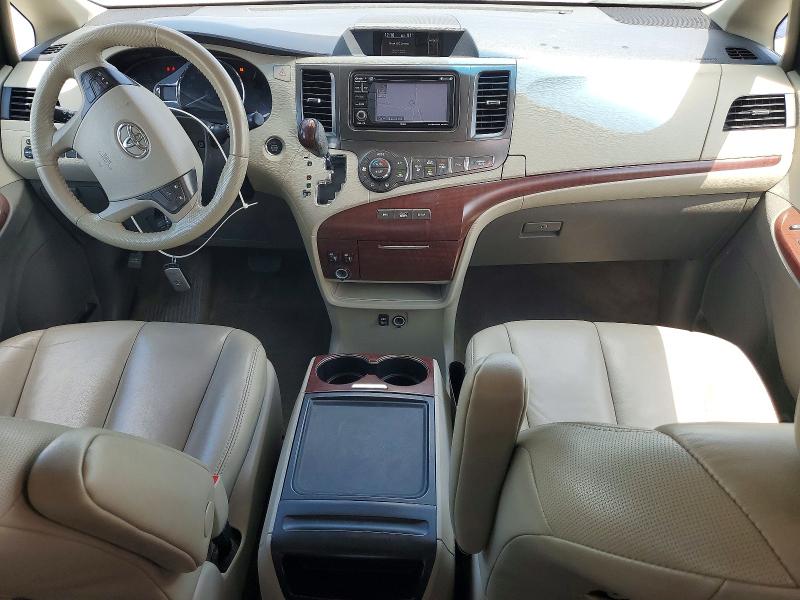 2014 Toyota Sienna VIN 5TDYK3DC4ES498940 COPART salvage auction — FRONT END, Tn - Salvage Certificate, sold $2,600 on 2026-07-08 (photo 8)