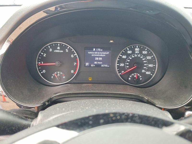 2023 Kia Seltos VIN KNDEUCAA2P7426311 COPART salvage auction — HAIL, Ks - Cert Of Title-Salvage, sold $8,400 on 2026-07-16 (photo 9)