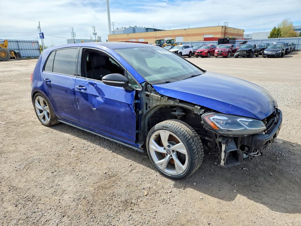 2019 Volkswagen Golf VIN WVWWA7AU7KW119990 COPART salvage auction — FRONT END, On - Permit Salvage (P), sold $5,500 on 2026-07-21 (photo 4)