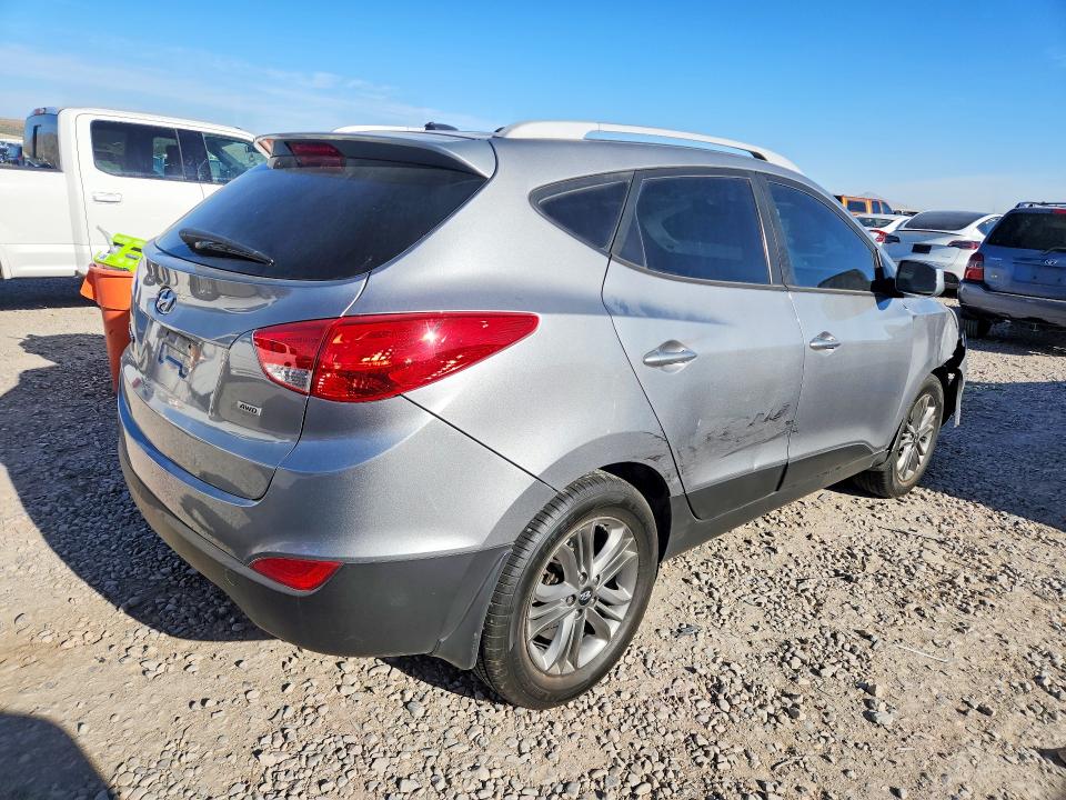 2015 Hyundai Tucson VIN KM8JUCAG4FU104283 COPART salvage auction — FRONT END, UT - SALVAGE CERTIFICATE, sold $1,300 on 2026-07-02 (photo 3)