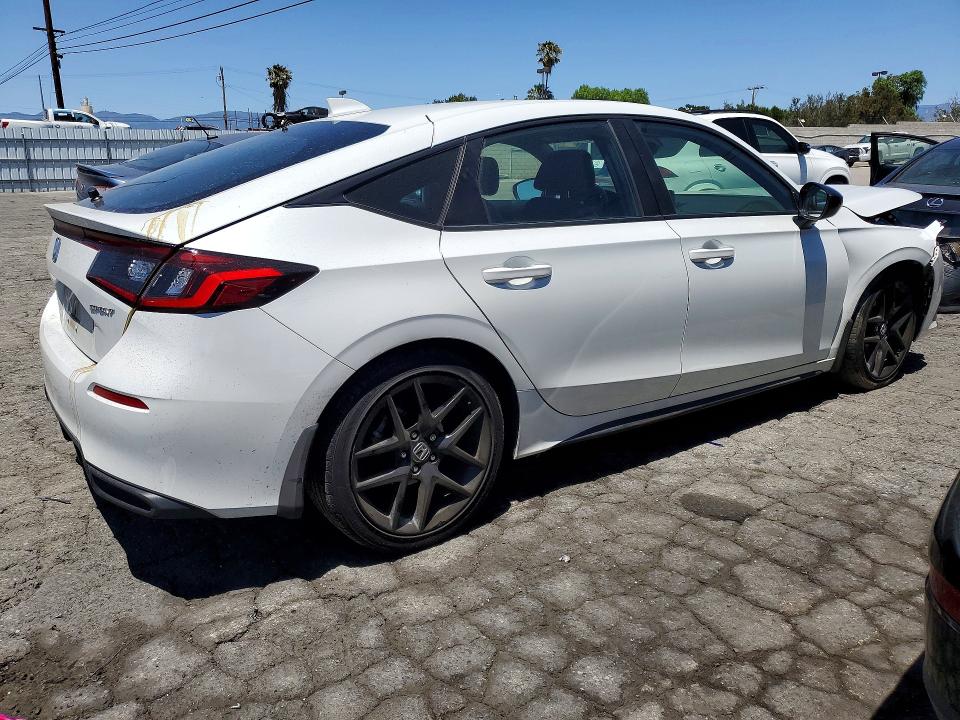 2024 Honda Civic VIN 19XFL2H8XRE000504 COPART salvage auction — FRONT END, Ca - Salvage Certificate, sold $5,300 on 2026-07-02 (photo 3)