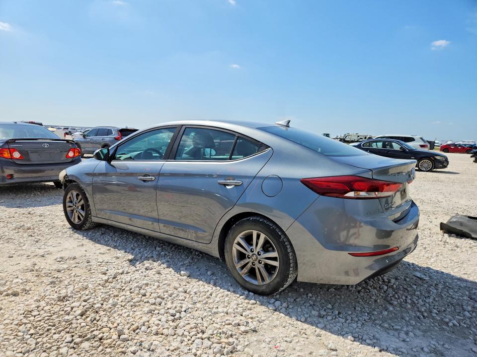 2018 Hyundai Elantra VIN KMHD84LF0JU590966 COPART salvage auction — FRONT END, Tx - Salvage Vehicle Title, sold $1,900 on 2026-07-09 (photo 2)
