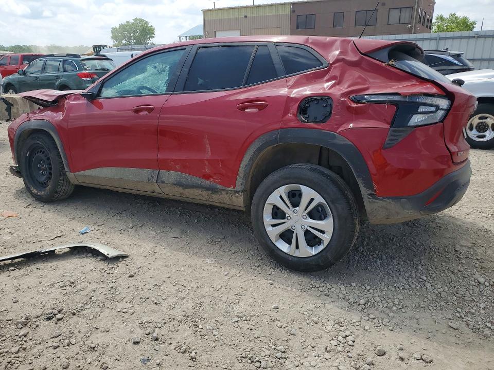 2026 Chevrolet Trax VIN KL77LFEP7TC069511 COPART salvage auction — ALL OVER, KS - CERT OF TITLE-SALVAGE (P), sold $550 on 2026-07-02 (photo 2)