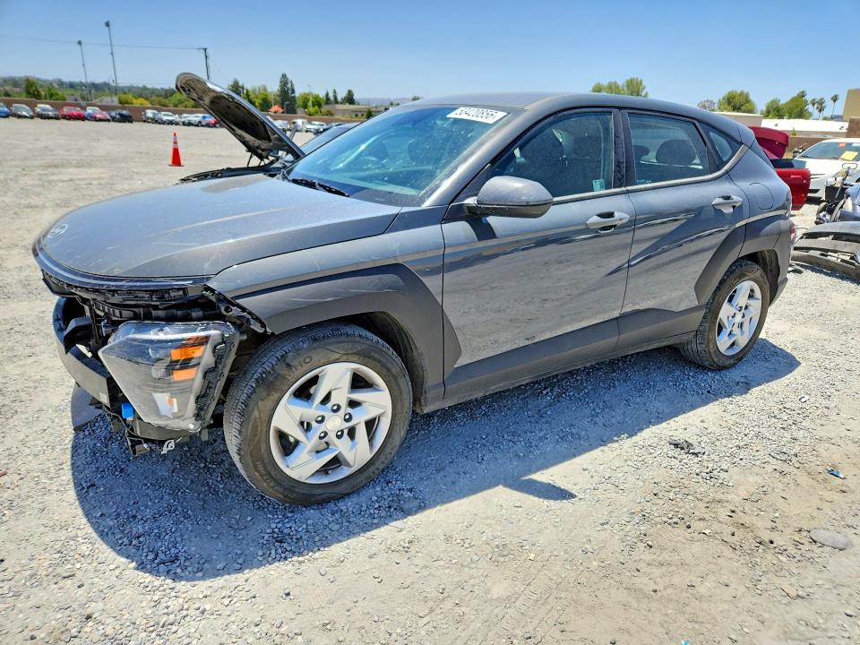 2025 Hyundai Kona VIN KM8HA3AB9SU326307 COPART salvage auction — UNDERCARRIAGE, CA - SALVAGE CERTIFICATE, sold $200 on 2026-07-22 (photo 1)