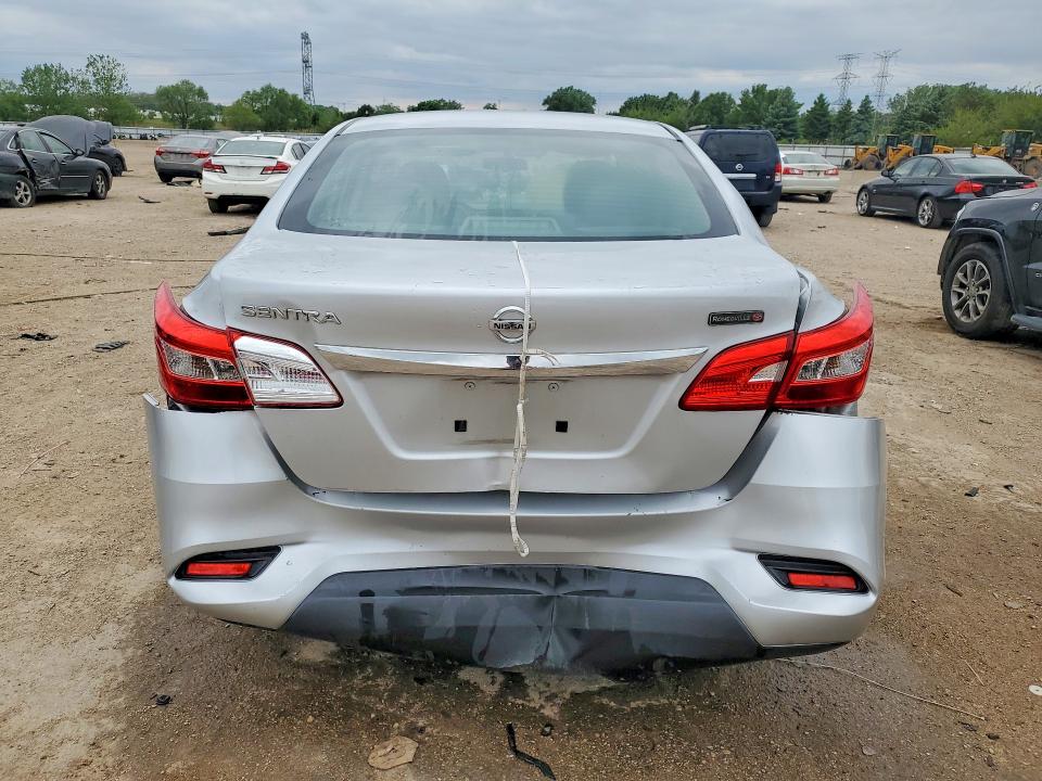 2017 Nissan Sentra VIN 3N1AB7AP4HY257850 COPART salvage auction — REAR END, Il - Salvage Certificate, sold $2,100 on 2026-07-09 (photo 6)