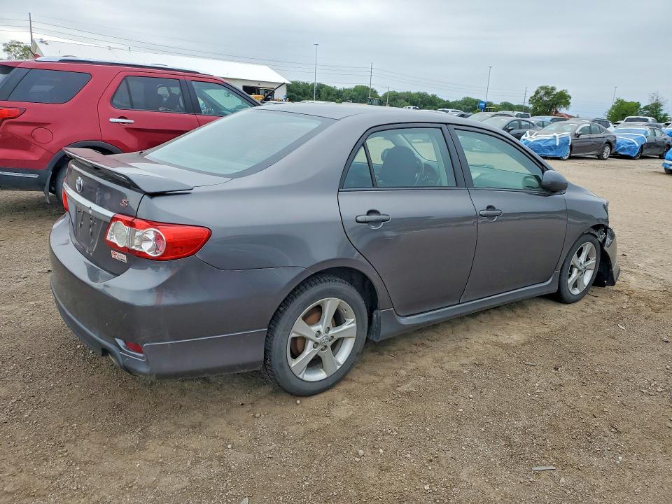 2012 Toyota Corolla VIN 5YFBU4EE8CP073913 COPART salvage auction — FRONT END, Ia - Cert Of Title-Salvage Title, sold $2,250 on 2026-07-10 (photo 3)