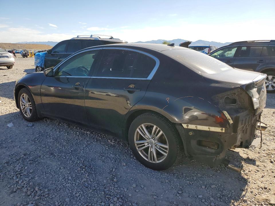 2012 Infiniti G37 VIN JN1CV6AR7CM679375 COPART salvage auction — REAR END, Ut - Salvage Certificate, sold $700 on 2026-07-02 (photo 2)
