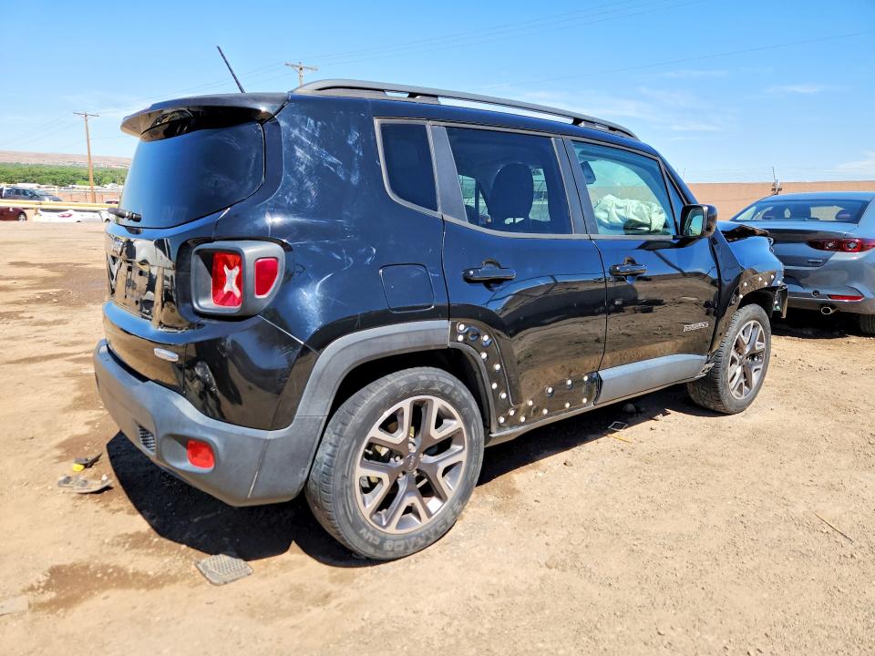 2016 Jeep Renegade VIN ZACCJABT4GPD50145 COPART salvage auction — FRONT END, NM - CERT OF TITLE-SALVAGE, sold $600 on 2026-08-06 (photo 3)