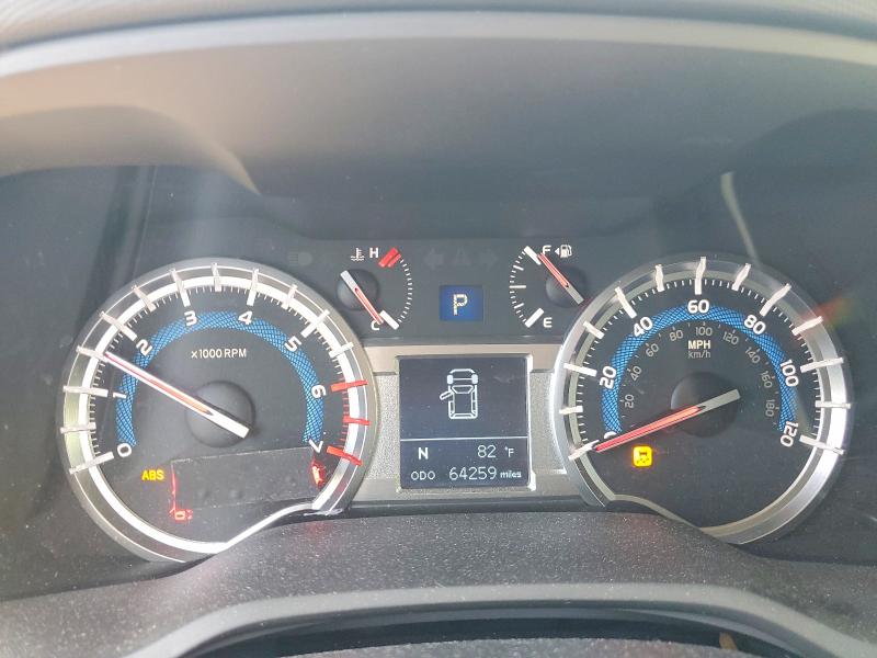 2016 Toyota 4runner VIN JTEBU5JR8G5336379 COPART salvage auction — FRONT END, Mi - Certificate Of Title, sold $11,500 on 2026-07-17 (photo 9)