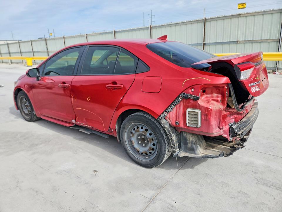 2020 Toyota Corolla VIN JTDEPRAE4LJ107079 COPART salvage auction — REAR END, Tx - Salvage Vehicle Title, sold $3,400 on 2026-07-10 (photo 2)