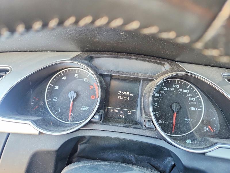 2012 Audi VIN WAULFAFR0CA006433 COPART salvage auction — VANDALISM, Ca - Salvage Certificate, sold $175 on 2026-07-30 (photo 9)