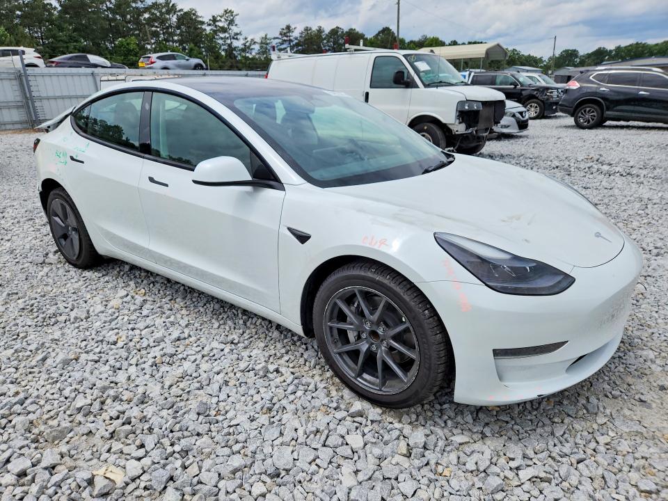 2023 Tesla VIN 5YJ3E1EA4PF549170 COPART salvage auction — REAR END, Ga - Cert Of Title-Salvage, sold $9,300 on 2026-07-16 (photo 4)