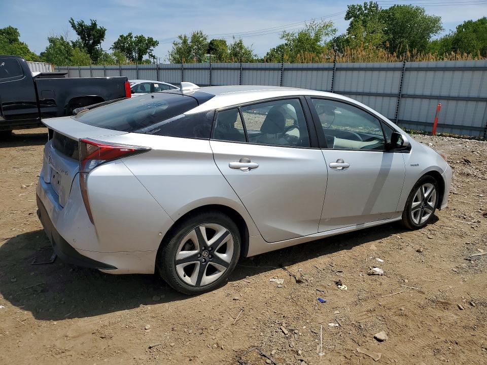 2017 Toyota Prius VIN JTDKARFU1H3034494 COPART salvage auction — REAR END, Il - Junking Cert Of A Vehicle, sold $3,750 on 2026-07-22 (photo 3)