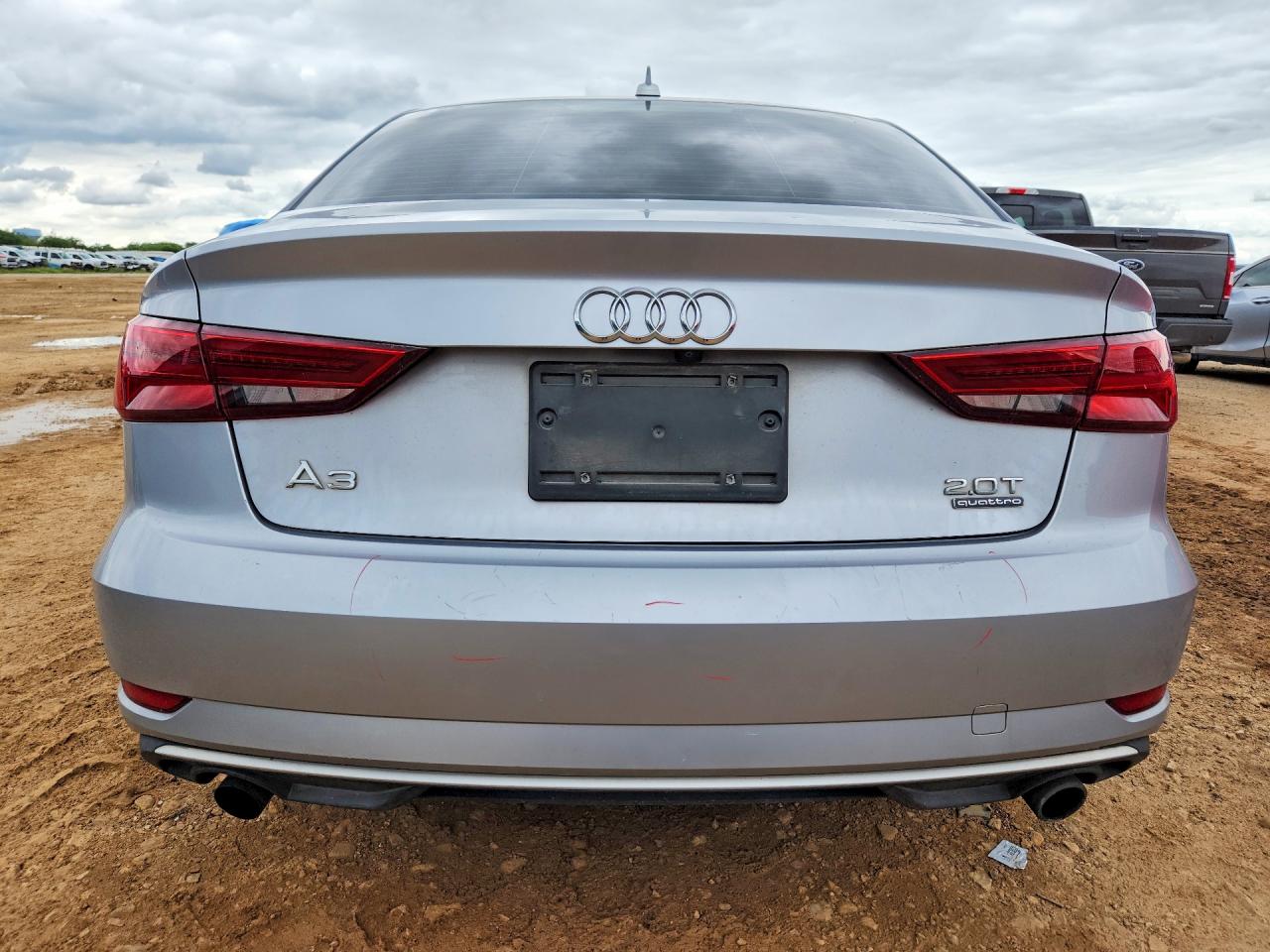 2018 Audi A3 VIN WAUB8GFF4J1066081 COPART salvage auction — Front End, TX - SALVAGE VEHICLE TITLE, sold $5,100 on 2026-07-09 (photo 6)