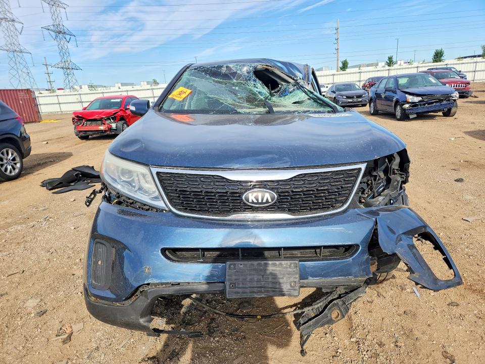 2014 Kia Sorento VIN 5XYKT3A69EG446220 COPART salvage auction — ALL OVER, IL - SALVAGE CERTIFICATE, sold $600 on 2026-07-02 (photo 5)