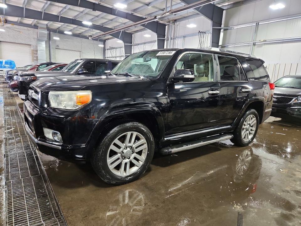 2013 Toyota 4runner VIN JTEBU5JR6D5147340 COPART salvage auction — HAIL, Mn - Cert Of Title-Salvage, sold $4,100 on 2026-07-21 (photo 1)