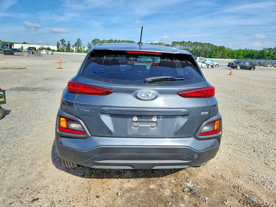 2021 Hyundai Kona VIN KM8K1CAA7MU661615 COPART salvage auction — FRONT END, Nc - Salvage Certificate Of Title, sold $2,750 on 2026-07-13 (photo 6)