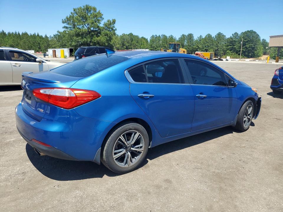 2014 Kia Forte VIN KNAFX4A84E5052384 COPART salvage auction — FRONT END, Sc - Cert Of Title-Salvage, sold $1,000 on 2026-07-17 (photo 3)