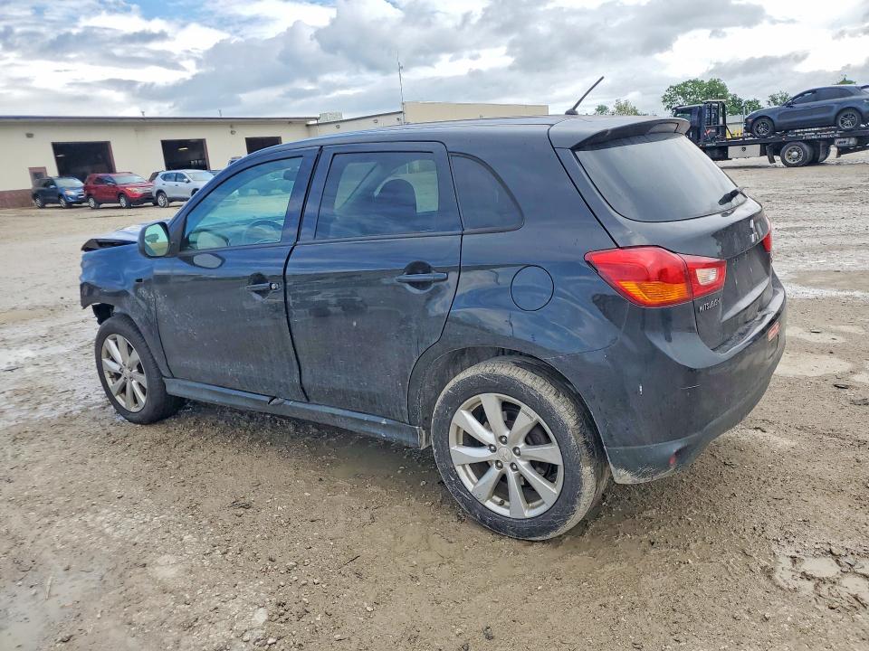 2015 Mitsubishi Outlander VIN 4A4AP3AU8FE011996 COPART salvage auction — FRONT END, In - Cert Of Title-Salvage Title, sold $550 on 2026-07-10 (photo 2)