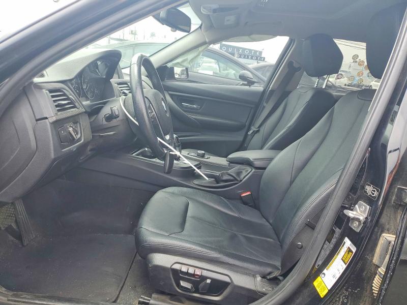 2014 BMW 3er VIN WBA3D3C59EK154533 COPART salvage auction — FRONT END, Ca - Salvage Certificate, sold $850 on 2026-07-20 (photo 7)