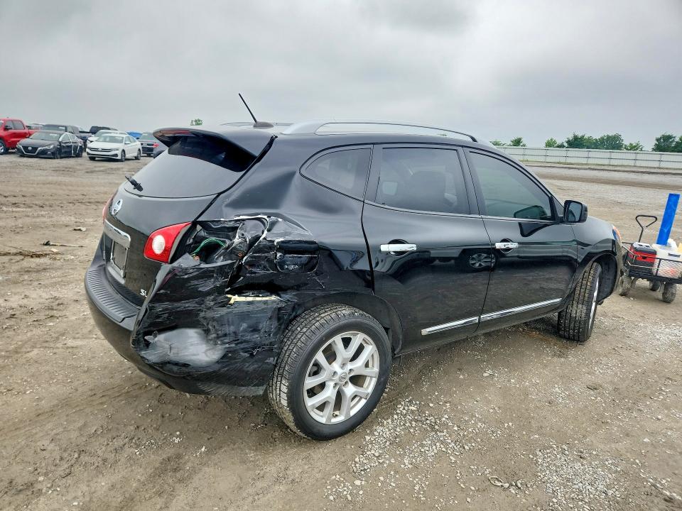 2011 Nissan Rogue VIN JN8AS5MT3BW574970 COPART salvage auction — REAR END, KY - CERT OF TITLE-SALVAGE, sold $2,000 on 2026-07-23 (photo 3)
