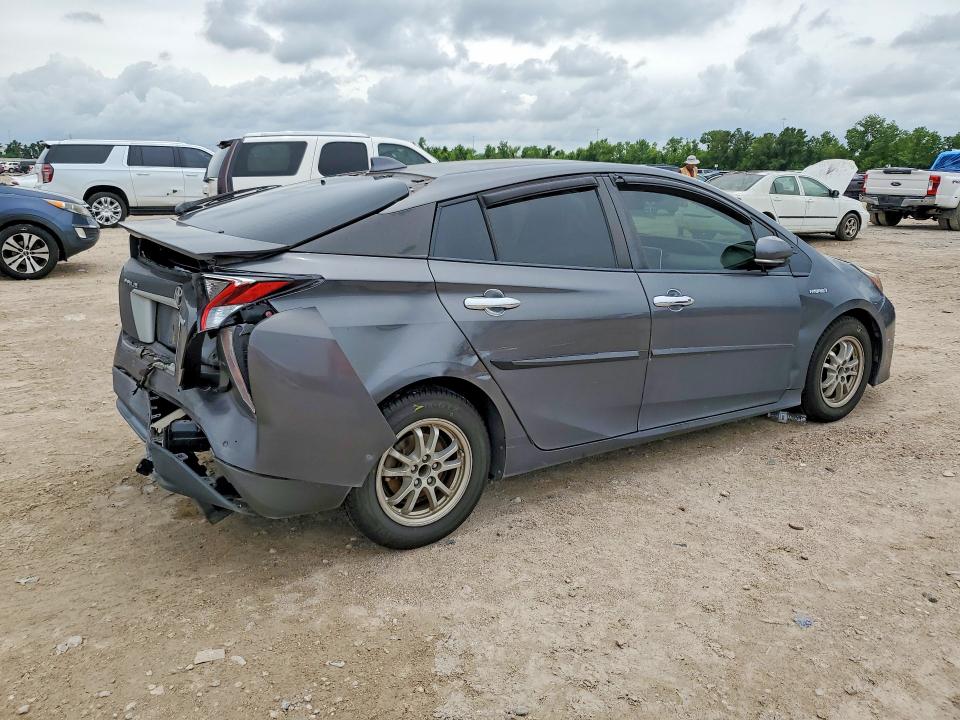 2017 Toyota Prius VIN JTDKARFU5H3034501 COPART salvage auction — REAR END, Tx - Salvage Vehicle Title, sold $3,250 on 2026-07-17 (photo 3)