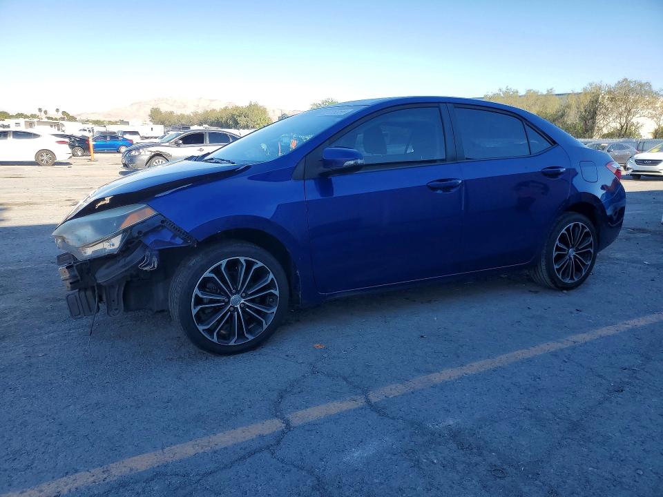 2016 Toyota VIN 5YFBURHE7GP374039 COPART salvage auction — FRONT END, Ut - Salvage Certificate, sold $2,650 on 2026-07-07 (photo 1)