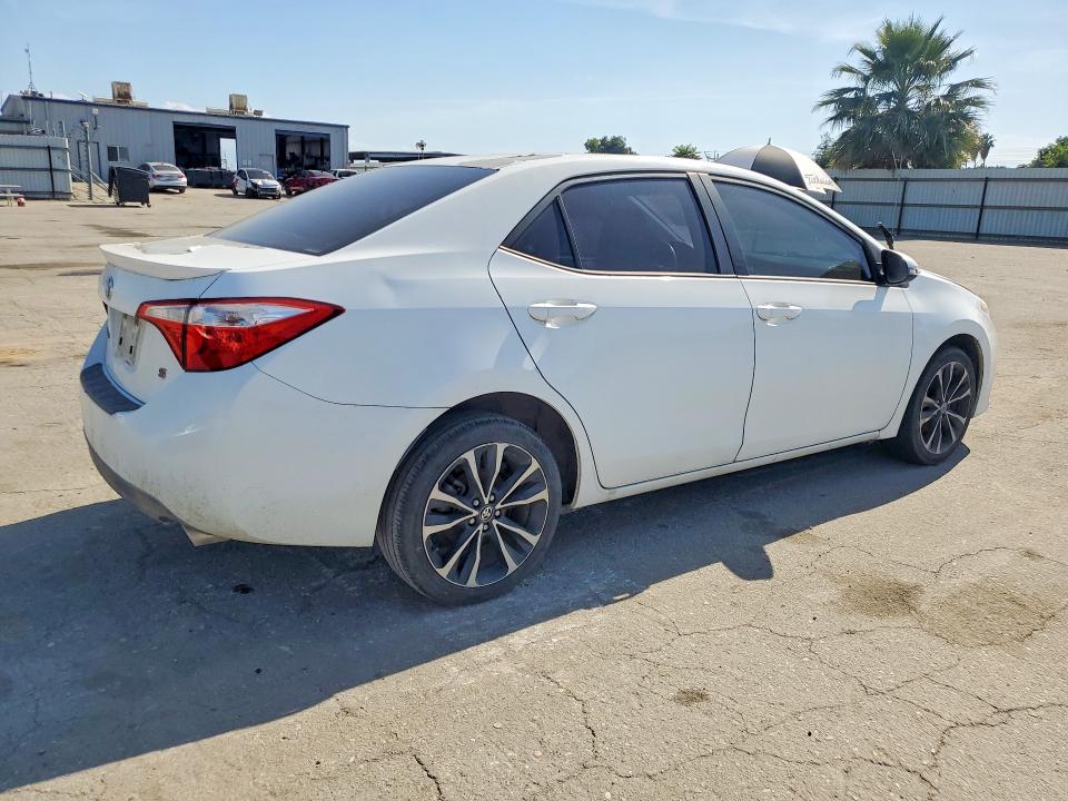 2015 Toyota Corolla VIN 5YFBURHE2FP205710 COPART salvage auction — MECHANICAL, Ca - App For Dup Clean Or Ac, sold $2,050 on 2026-07-06 (photo 3)